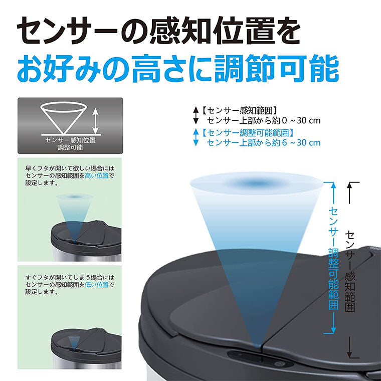 【applife】自動開閉ダストボックス